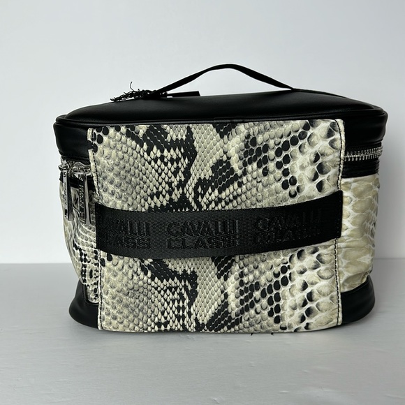 NWT Cavalli Class Toiletry cosmetic makeup case - Picture 3 of 17